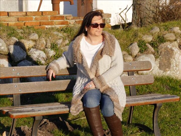 Strickanleitung Mantel/Jacke unisize Luxury