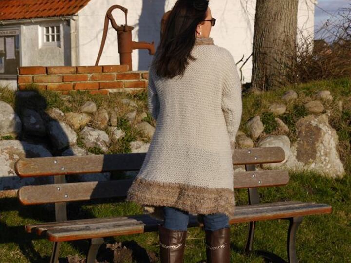 Strickanleitung Mantel/Jacke unisize Luxury