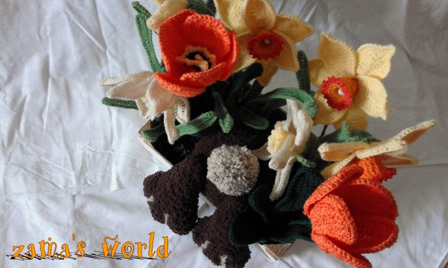 Häkelanleitung Osterkiste mit Hase