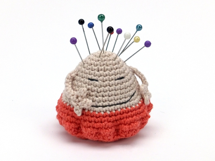 Be Happy Anleitung Kalorie Amigurumi Nadelkissen