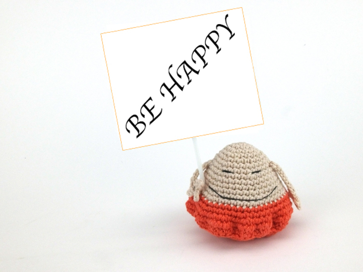 Be Happy Anleitung Kalorie Amigurumi Nadelkissen