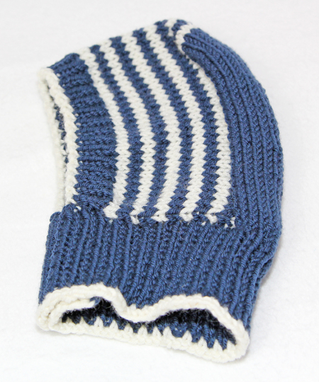 Strickanleitung Durchschlupfmütze Wirbelwind für die Größen 40-48cm