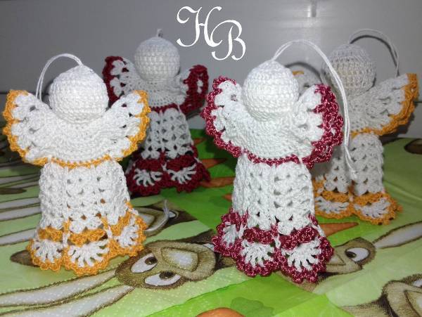 Glockenblumenengel - Häkelanleitung