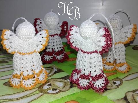 Glockenblumenengel - Häkelanleitung