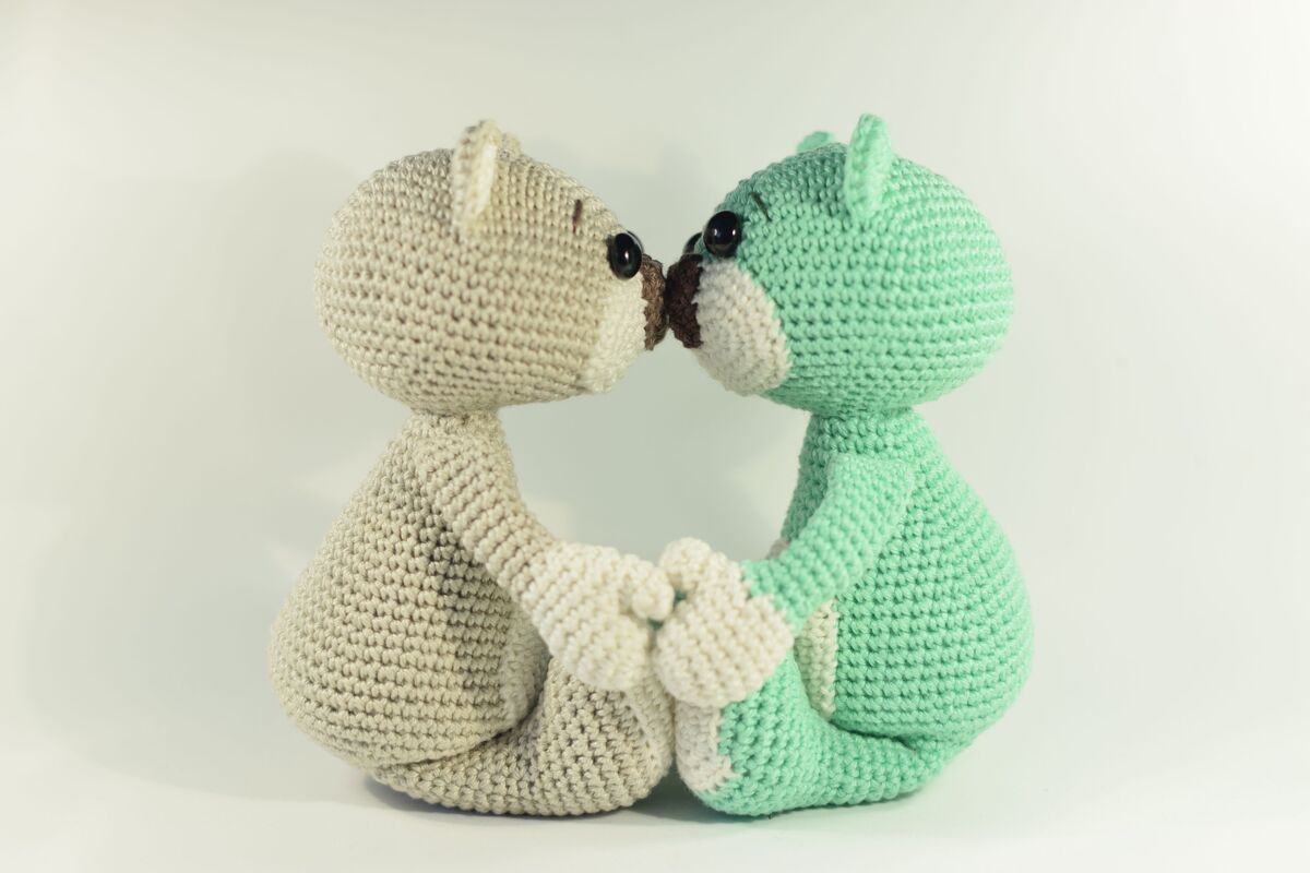 Haekelicious Bär mit Latzhose / Teddy