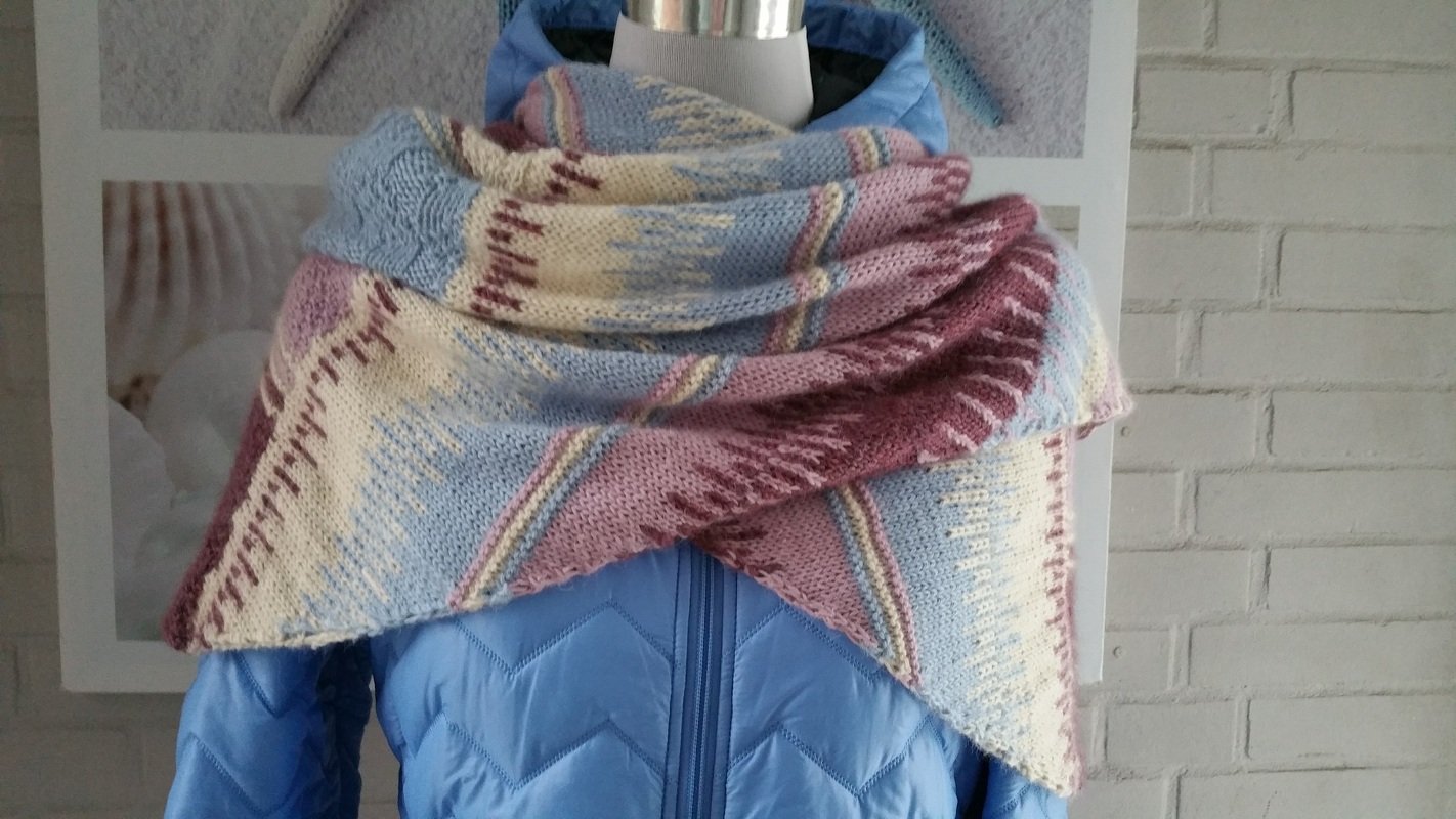 Strickanleitung I Das Wintertuch