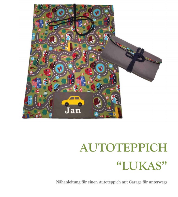 Nähanleitung Autoteppich "Lukas"