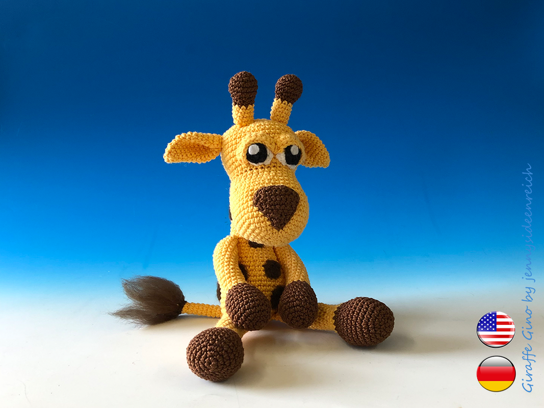 Crochet Pattern Giraffe Gino