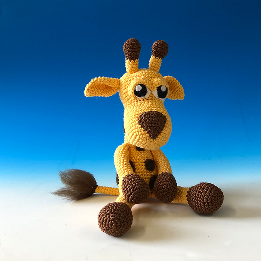 Crochet pattern Gino the Giraffe amigurumi