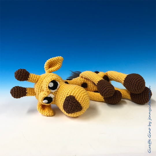Häkelanleitung Gino Giraffe Amigurumi