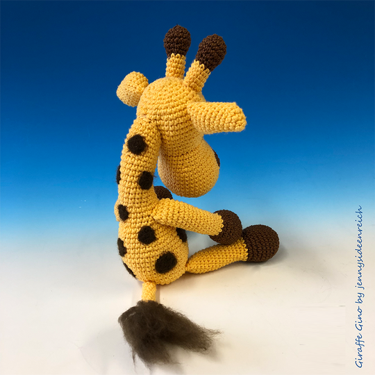 Häkelanleitung Gino Giraffe Amigurumi