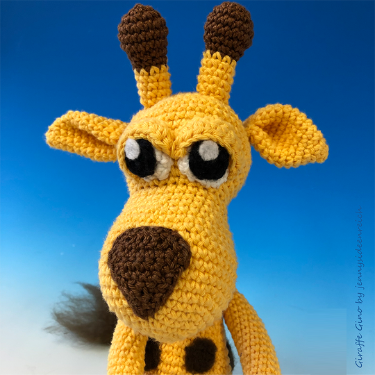 Häkelanleitung Gino Giraffe Amigurumi