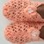 Crochet Slipper size US7-8-Euro 37-38-UK5-6, 9-1/2 inches - 24.1 cm