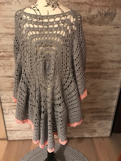 Häkelanleitung Poncho "Diana" - alle Größen 