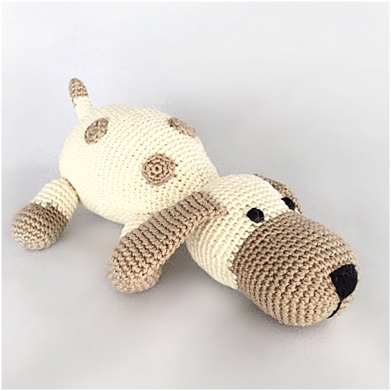 Amigurumi pattern for a dog with dots PDF datie beschriebe in Deutsch, Niederlandisch und Englisch - Image 3