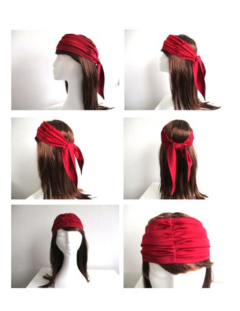 Women headband Hairscarf Headscarf Pattern