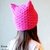 Cat Ears Hat Pattern, Pussy Hat Pattern, Kitten Ear Beanie