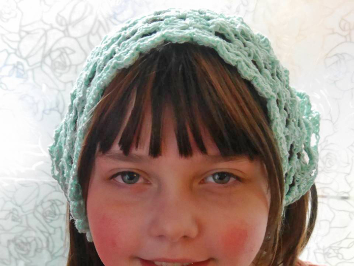 Haartuch - Set - zum Häkeln