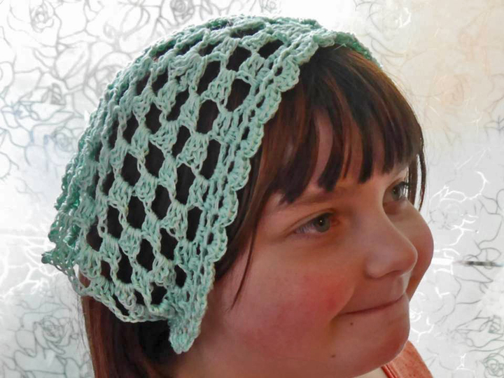 Haartuch - Set - zum Häkeln