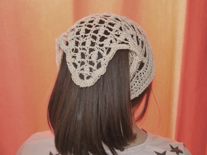 Haartuch - Set - zum Häkeln