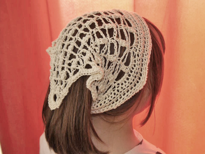 Haartuch - Set - zum Häkeln