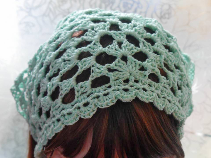 Haartuch - Set - zum Häkeln