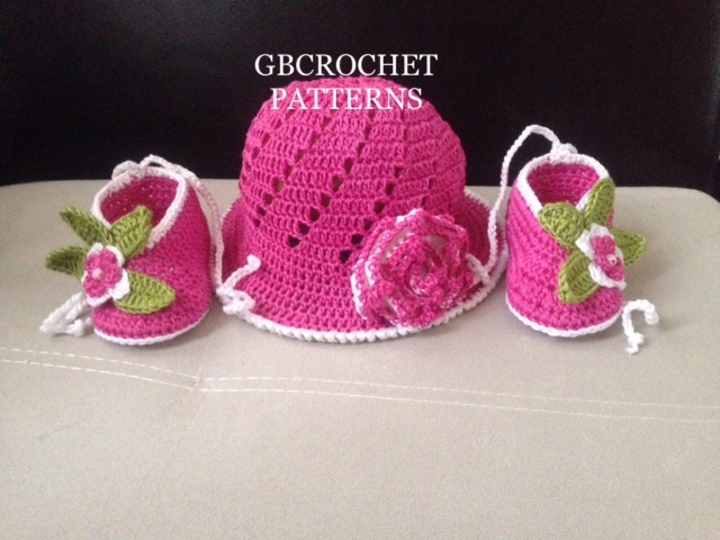 Mom and baby spring and Summer Crochet Baby to Adult Size Sun Hat, Mom and child Newborn to Adult Large Us and Uk pattern