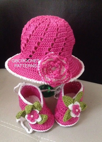 Mom and baby spring and Summer Crochet Baby to Adult Size Sun Hat, Mom and child Newborn to Adult Large Us and Uk pattern