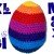 e-Book * kunterbuntes Maxi-XL-Eier * Amigurumi, Osterei, pdf-Datei, Häkelanleitung Maxiei, buntes XL-Häkelei