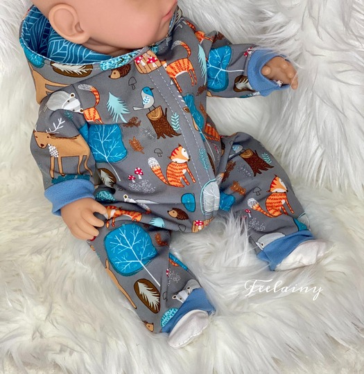 Winterkollektion 19 Modelle Schnittmuster für 43 cm Puppen