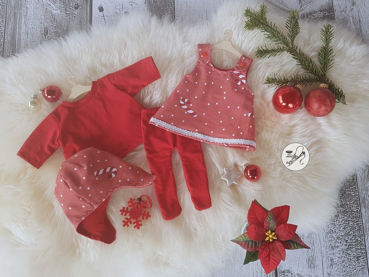 Winterkollektion 19 Modelle Schnittmuster für 43 cm Puppen