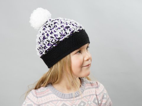 Kitzbühel - Mütze für fesche Madln Häkelanleitung