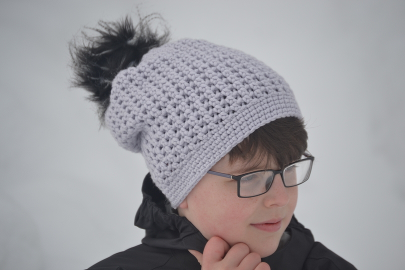 - RUBY - Beanie alle Größen alle Größen, Winterbeanie mit Pelzbommel, ausführliche Größentabelle,