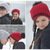 - RUBY - Beanie alle Größen alle Größen, Winterbeanie mit Pelzbommel, ausführliche Größentabelle,