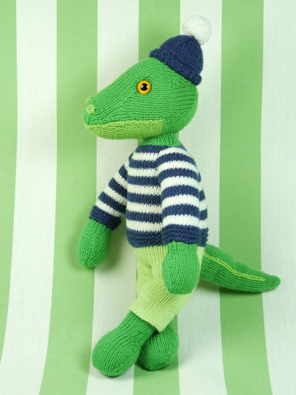 Cord the Crocodile knitting pattern - Image 13