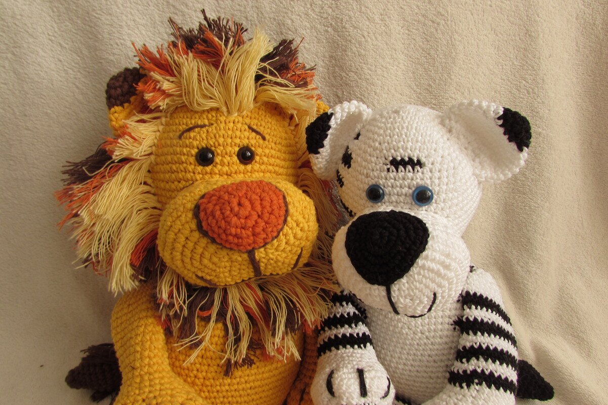 Löwe Henry Wuschel PDF Häkelanleitung