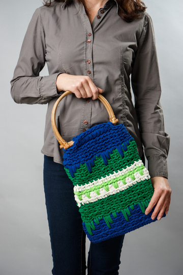 Vaduz - Frühlingsshopper aus Textilgarn Häkelanleitung Spring-2017