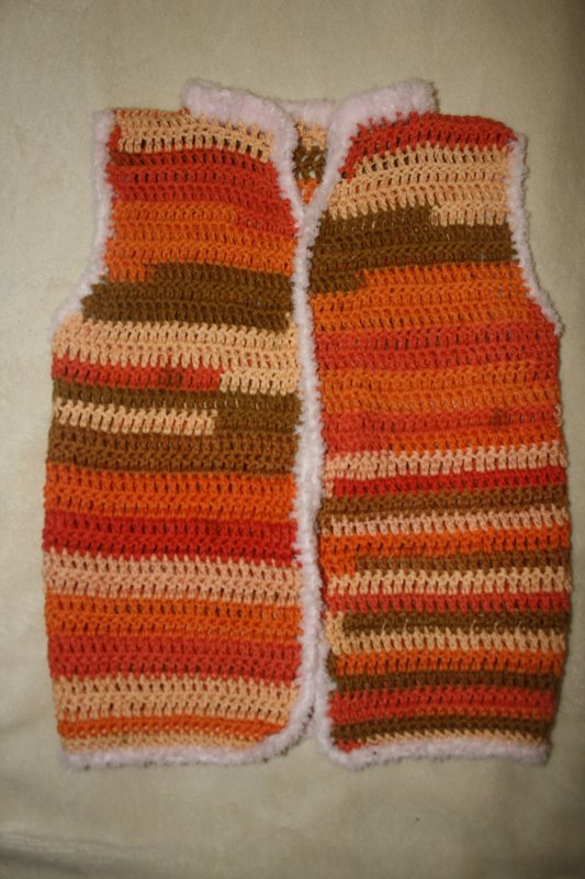 Anleitung Kinderweste Gr.116