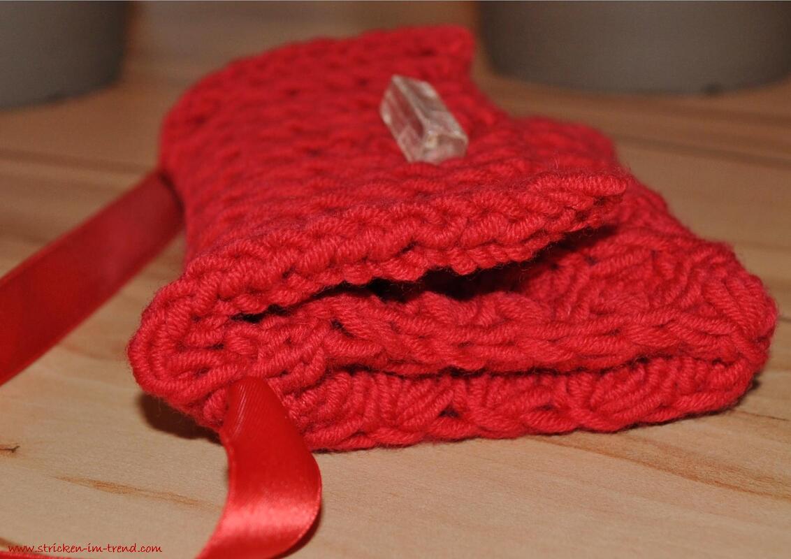 Strickanleitung für Handytasche / Handy Hülle | HANDY#Tasche *LADYLIKE*