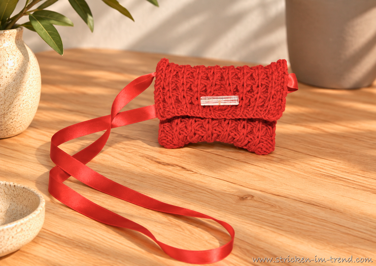 Strickanleitung für Handytasche / Handy Hülle | HANDY#Tasche *LADYLIKE*