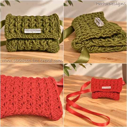Strickanleitung für Handytasche / Handy Hülle | HANDY#Tasche *LADYLIKE*