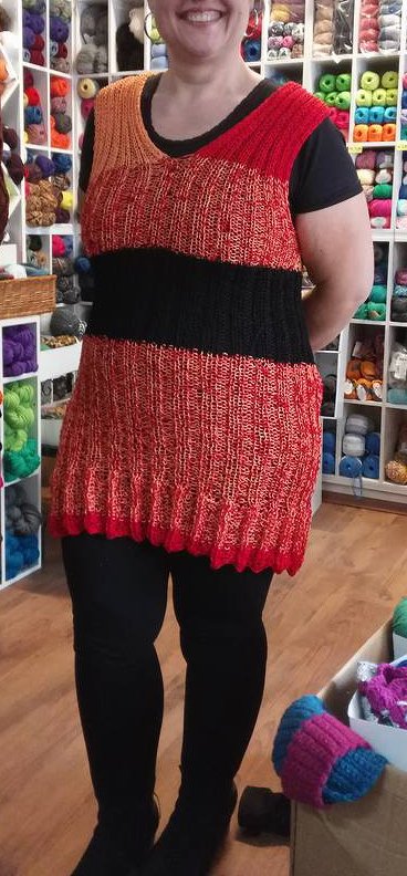 sehr einfaches Sommer Strickkleid für Anfänger - Bild 7