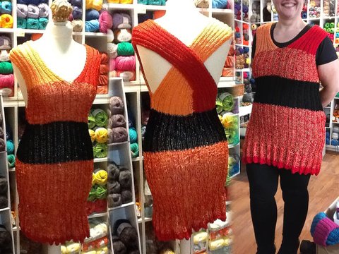  sehr einfaches Sommer Strickkleid für Anfänger