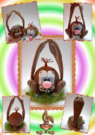 Häkelanleitung Überraschungshasi