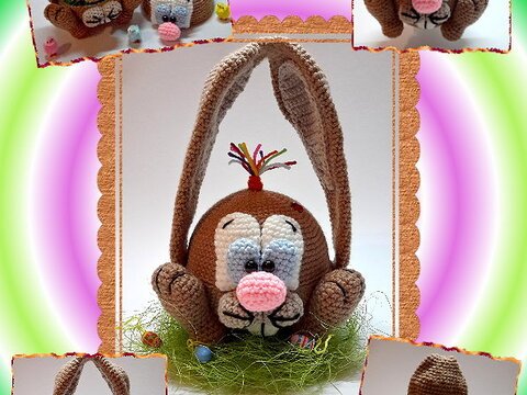 Häkelanleitung Überraschungshasi