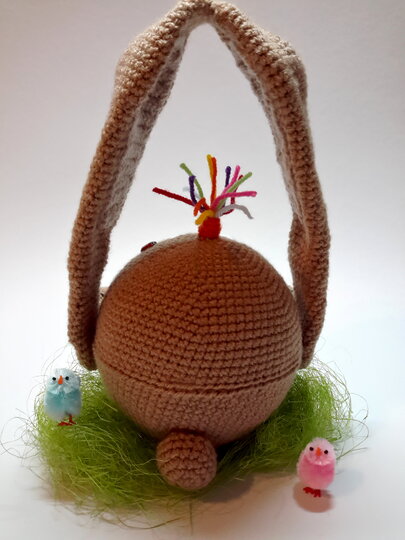 Häkelanleitung Überraschungshasi