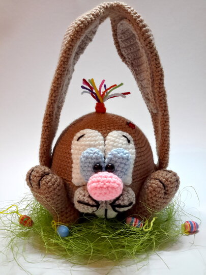 Häkelanleitung Überraschungshasi