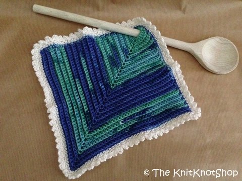 PDF Häkelanleitung Topflappen Square