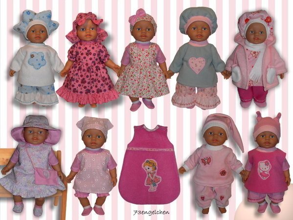 Puppenjacke,lila,für 32cm große Puppen,Puppenkleidung Kapuzenjacke neu Winter 