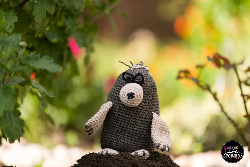 Häkelanleitung: Maulwurf Moppel